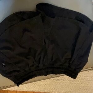 Lululemon Tracker black shorts size 6